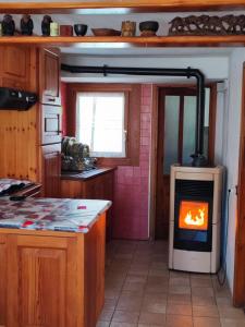 Kuchyň nebo kuchyňský kout v ubytování Ma Maison a Chamois + 6 fotografií