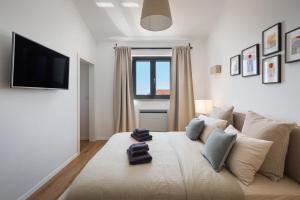 Posteľ alebo postele v izbe v ubytovaní Villa Laurentii + 37 fotografií