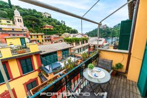 Balkón nebo terasa v ubytování Attico by PortofinoVip