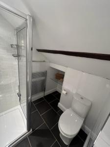 Koupelna v ubytování Guild Hall, sleeps 8 with parking in New Quay