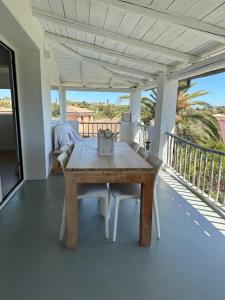 A balcony or terrace at Boutique Art Villa Maria
