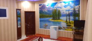 PanjakentにあるHotel Zarafshonの壁画 +18枚の写真