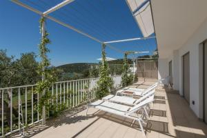Balkón nebo terasa v ubytování Zlatni Zalaz,Apartments,Supetarska Draga