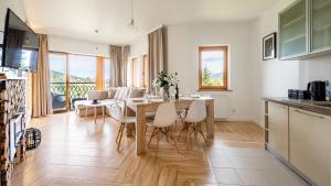 Kuchyňa alebo kuchynka v ubytovaní Aparthotel Delta Boutique