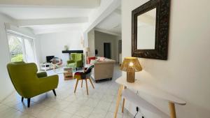 Χώρος καθιστικού στο Villa T4 Marine de DAVIA +25 φωτογραφίες