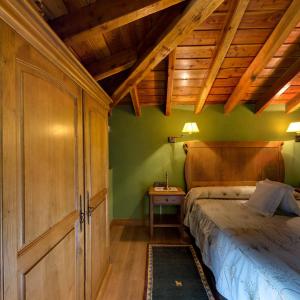 Postel nebo postele na pokoji v ubytování Agroturismo Iberreko Errota