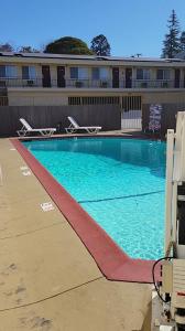The Islander Motel Santa Cruz tesisinde veya buraya yakın yüzme havuzu