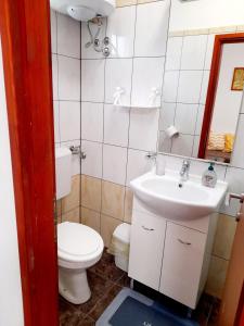 Koupelna v ubytování Apartment Matea