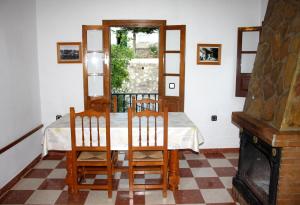 A seating area at El Mirador