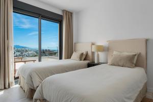 Giường trong phòng chung tại Casa Graceias +34 ảnh