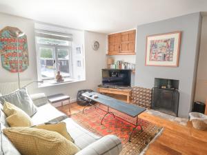 Et opholdsområde på Coombe Street Cottage