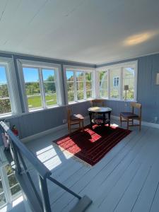Posezení v ubytování Ingmarsö B&B