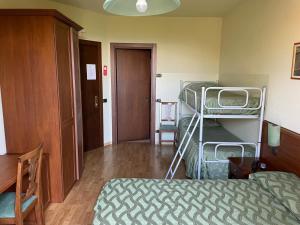 Posteľ alebo postele v izbe v ubytovaní Hotel Belvedere