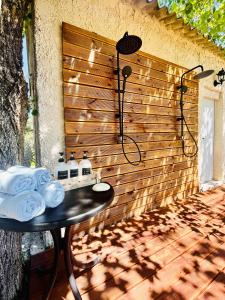 Kawasan patio atau luaran di Villa Depiros Corfu
