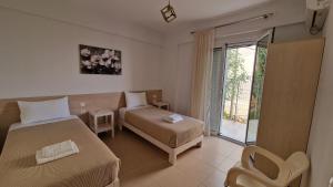Krevet ili kreveti u jedinici u okviru objekta Horizon view rooms