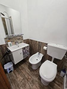 Koupelna v ubytování B&B IL Pistacchio