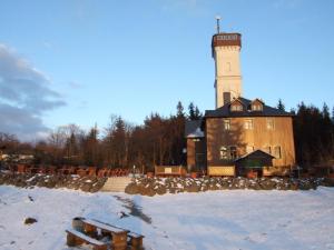 Berghotel Pöhlberg trong mùa đông