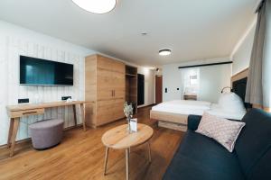 Sjónvarps- og/eða afþreyingartæki á Hotel Tradizio