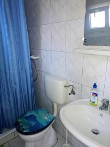 Kúpeľňa v ubytovaní Ilona Apartmanház
