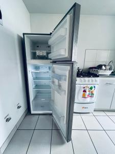 Dapur atau dapur kecil di Qory Helechos BR1