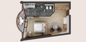 Cucina o angolo cottura di Alpin Panorama Hotel Hubertus