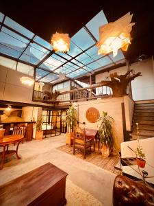 Posezení v ubytování Hotel Quinta Bolivar