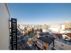 a city view of a city with buildings at FIVE HOTEL OSAKA - Vacation STAY 47127v in Osaka +9 photos