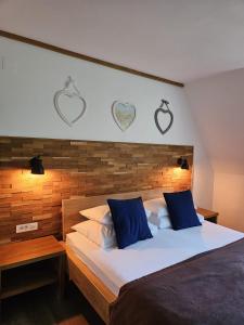 Posteľ alebo postele v izbe v ubytovaní B&B Plitvica Lodge