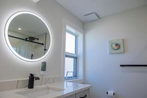 Koupelna v ubytování Premium Deluxe suites 201