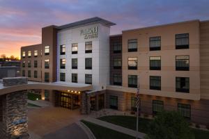 uma representação do edifício da sede do hotel Brantfield em Fairfield Inn & Suites By Marriott Sioux Falls Airport em Sioux Falls