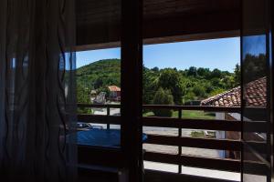 a view from the window of a house at Family Hotel Kipra in Kipra +15 photos