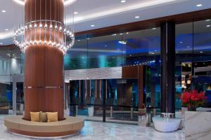 Lobby alebo recepcia v ubytovaní Sydney Harbour Marriott Hotel at Circular Quay
