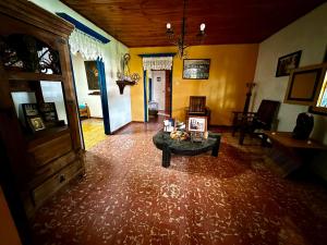 Svetainės erdvė apgyvendinimo įstaigoje Finca La Española Quimbaya Quindio