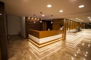 The lobby or reception area at Giresun Sedef Hotel