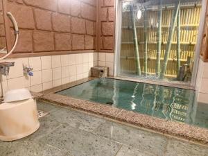 Koupelna v ubytování Hotel Route-Inn Hitachitaga + 35 fotografií