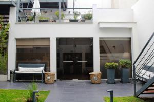Uma varanda ou terraço em Abril Hotel Boutique