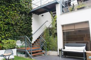 Uma varanda ou terraço em Abril Hotel Boutique