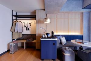 Caption by Hyatt Namba Osaka的休息区