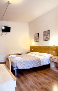 Katil atau katil-katil dalam bilik di Albergo Varone