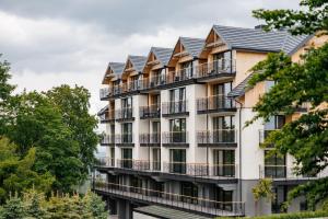 Budova, v ktorej sa apartmánový hotel nachádza