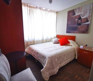 Postel nebo postele na pokoji v ubytování Bon Repos Arequipa