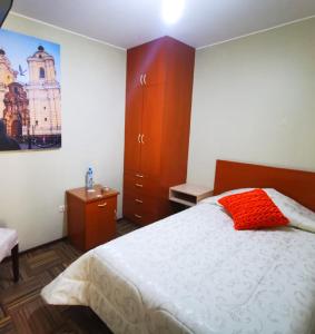 Postel nebo postele na pokoji v ubytování Bon Repos Arequipa