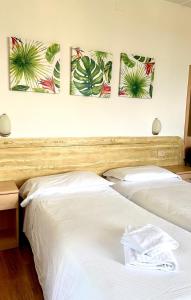 Katil atau katil-katil dalam bilik di Albergo Varone