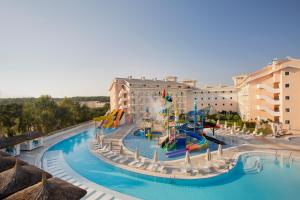an aerial view of a water park at a resort at Innvista Hotels Belek in Belek