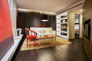 Istumisnurk majutusasutuses Metropolo Dahua Hotel Shanghai
