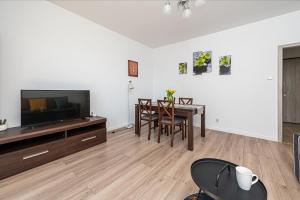 Televízia a/alebo spoločenská miestnosť v ubytovaní Nova Letnica 2 - BillBerry Apartments