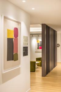 Mon Suites Jardín de Ayora的休息区