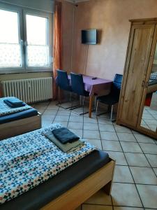 Posezení v ubytování Haus Roseneck-Pension Am Stadtrand