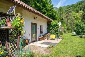 Zahrada ubytování Loft Tovel