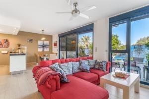 Köök või kööginurk majutusasutuses Tindra Punta Marina